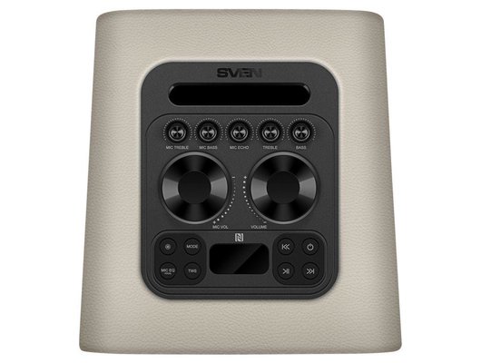 Музыкальный центр SVEN PS-1650 белая кожа